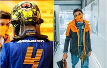 Lando Norris Batal Gunakan Helm Spesial di F1 Belgia 2020, Karena Alasan Politis?