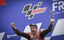 Kok Bisa? Danilo Petrucci Bilang Menang di MotoGP Prancis 2020 Ditolong Fans dan Layar TV Besar di Sirkuit