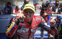 Bawa 'Tim Indonesia' Menang di Moto2 Spanyol 2021, Makin Spesial Bagi Fabio Di Giannantonio Berkat Dua Hal Ini