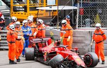 Batal Balapan F1 Monako 2021, Bukti Charles Leclerc Beneran Tak Sengaja Nabrak di Kualifikasi?