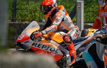 Jatuh di MotoGP Italia, Marc Marquez Tak Salahkan Brad Binder