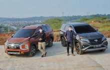 Perbandingan Mitsubishi Xpander Cross dan Toyota Rush, Mending Mana?