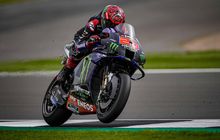 Hasil Balap MotoGP Inggris 2021 - Fabio Quartararo Juara, Aprilia Raih Podium Pertama Kali, Valentino Rossi Merosot