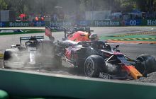 Dikritik Karena Cuekin Lewis Hamilton yang Ketiban Mobil di F1 Italia 2021, Ini Dalih Max Verstappen