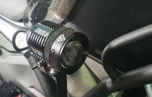 Wow.. Ternyata Lampu Tembak di Motor Bisa Digunakan Selama Ini
