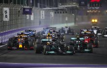 Klasemen Sementara F1 2021 - Poin Lewis Hamilton dan Max Verstappen Sama
