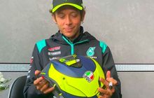 Pembalap MotoGP Galang Dana Untuk Hal Ini, Replika Helm Rossi Dilelang Tembus Rp 100 Juta Lebih