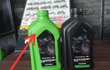 Begini Cara Mengecek Keaslian Oli Mesin Motor Kawasaki Genuine Oil