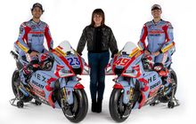 Adopsi Warna Biru Muda dan Aksen Merah, Ini Tampang Motor Tim Gresini Untuk MotoGP 2022