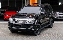 Menarik Banget Nih, Harga Toyota Fortuner 2012 Bekas, Tipe Bensin TRD Cuma Segini