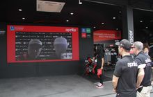 Pembalap Tim Aprilia Menyapa Fans MotoGP Indonesia Secara Virtual dari Sirkuit Mandalika, Ini Kesannya