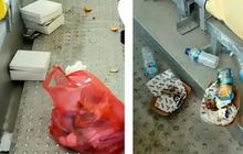Kacau! Beres Kualifikasi MotoGP Mandalika, Banyak Sampah Kocar-kacir di Tribun
