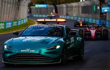 Merasa Kesal, Max Verstappen Sebut Safety Car Aston Martin Seperti Kura-kura