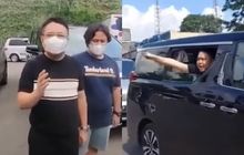 Viral Video Penumpang Mobil Mewah Maki-maki Polisi yang Jaga Jalur Mudik, Pelakunya Langsung Minta Maaf