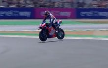 Kejadian Unik di Tikungan 3 MotoGP Prancis 2022, Enea Bastianini Crash Johann Zarco Terbang