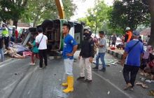 Petaka Pulang Melayat, Bus Rombongan Takziah Tumpah, 27 Orang Jadi Korban