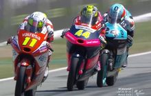 Hasil Moto3 Catalunya 2022 - Izan Guevara Menang Usai Geser Tatsuki Suzuki, Mario Aji Gimana?