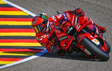 Hasil FP3 MotoGP Jerman 2022 - Pecco Bagnaia Masih Tak Terkalahkan, Fabio Quartararo Gagal Melawan Karena Visor Helm Lepas
