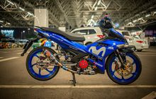 Yamaha MX King 150 Berkonsep Racing, Pakai Kopling Kering dan Kaki Baru