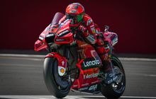 Hasil Balap MotoGP Inggris 2022 - Pecco Bagnaia Menang Back to Back, Maverick Vinales Tampil Luar Biasa