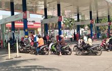 Kelangkaan Pertalite Sudah Terjadi di Bogor, SPBU Ini Sampai Batasi Penjualan Buat Motor Saja