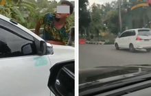 Cari Mati, Pria Ribut Sama Sopir Sampai Naik Kap, Mobil Belok ke Markas TNI