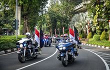 Cara Harley Owners Group Anak Elang Jakarta Chapter Rayakan Kemerdekaan Indonesia
