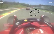Dua Kali Kena Sial di F1 Belgia 2022, Charles Leclerc dan Ferrari Salahkan Plastik Visor Helm Max Verstappen