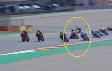 Parah Abis, Sekali Balapan Marc Marquez Langsung Bikin Celaka Fabio Quartararo dan Takaaki Nakagami di MotoGP Aragon 2022
