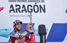 Merajai Sirkuit Aragon, Pebalap Antangin Enea Bastianini Amankan Momentum di MotoGP 2022