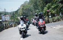 Keseruan Riding ADV160 Urban Explore Jawa Tengah, Libas Jarak 120 Km