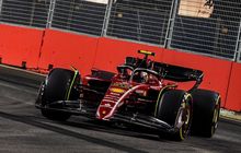 Hasil FP2 F1 Singapura 2022 - Carlos Sainz Catat Waktu Tercepat Pimpin Ferrari 1-2, Lewis Hamilton Mundur Empat Posisi