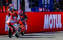 Hasil Moto3 Valencia 2022 - Izan Guevara Tutup Musim dengan Kemenangan, Mario Aji Hanya Bisa Pasrah