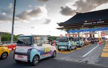 Wuling Air ev Makin Lucu, Livery Khusus Official Car Partner KTT G20, Ini Artinya