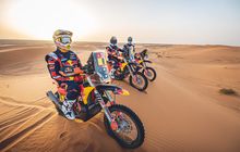Motor Reli Dakar Punya Dasbor Berukuran Besar, Apa Saja Isinya?