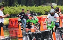 Wuih, Irjen Pol Fadil Imran Geber Ninja KR150 SSR di Street Race Polda Metro Jaya Kemayoran 2023