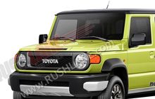 Beredar Renderan Mobil Baru Suzuki Jimny Diganti Logo Toyota, Wajah Mirip FJ Cruiser