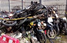 Puluhan Motor Bertumpuk di Polres Metro Jakarta Pusat, Polisi Kasih Penjelasan