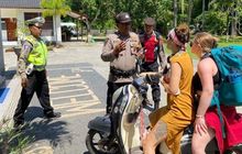 Minimalisir Tingkat Kecelakaan,  Polsek Nusa Penida Gelar Razia Kendaraan