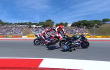 MotoGP Portugal 2023 Diwarnai Tragedi Patah Tulang, Podium Satu Disabet Ducati