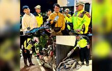 Polresta Bogor Kota Gencarkan Razia Knalpot Brong, Puluhan Motor Diamankan