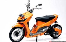 Yamaha Mio Edisi Nostalgia, Dibikin Low Rider Jadi Serasa Harley