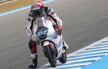 Motor Sulit Dikendarai, Alasan Mario Aji Gagal Mendulang Poin di Moto3 Spanyol 2023