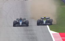Lewis Hamilton dan George Russell Senggolan di Kualifikasi F1 Spanyol 2023, Garasi Tim Mercedes Memanas