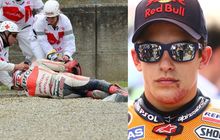 Crash Horor Marc Marquez di MotoGP Italia, Luka di Wajah Hingga Trauma