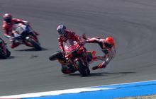 Sempat Terlihat Marah, Marc Marquez Akhirnya Minta Maaf ke Enea Bastianini Soal Insiden Kualifikasi MotoGP Belanda 2023