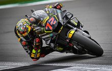 Trek Masih Agak Basah dan Lembab, Marco Bezzecchi Pimpin Warm up MotoGP Inggris 2023