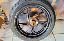 Baru Tahu, Ternyata  Cairan Anti Bocor Bikin Pelek Motor Susah Dicat