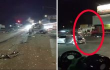 Breaking News! Truk Rem Blong Sebabkan Kecelakaan Beruntun di Exit Tol Bawen
