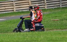 Crash di Balapan MotoGP India 2023, Pecco Bagnaia Ungkap Keanehan dari Motornya